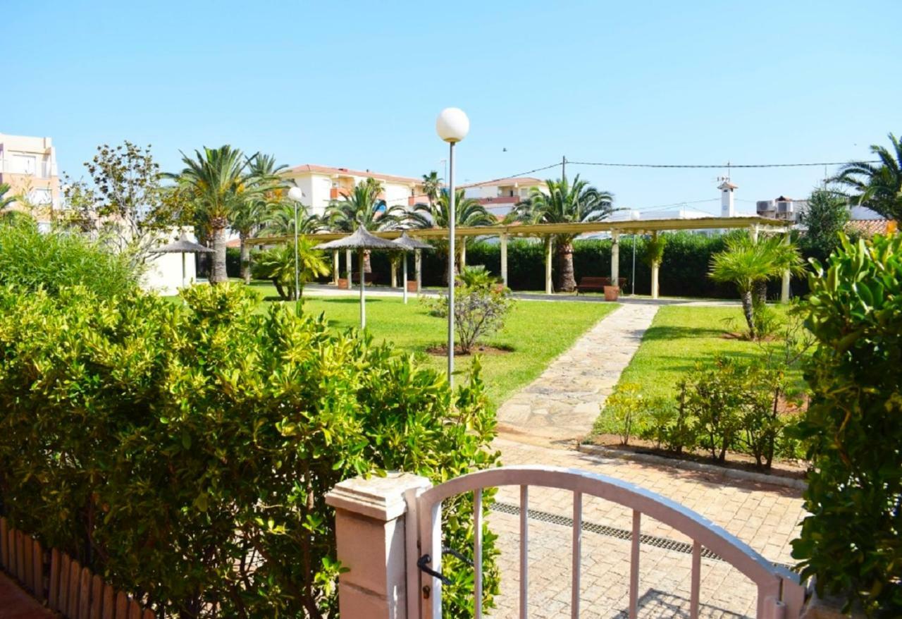 Apartamento Bajo Terraza Acceso Piscina Y 1ª Linea Playa Las Marinas Denia Exteriör bild