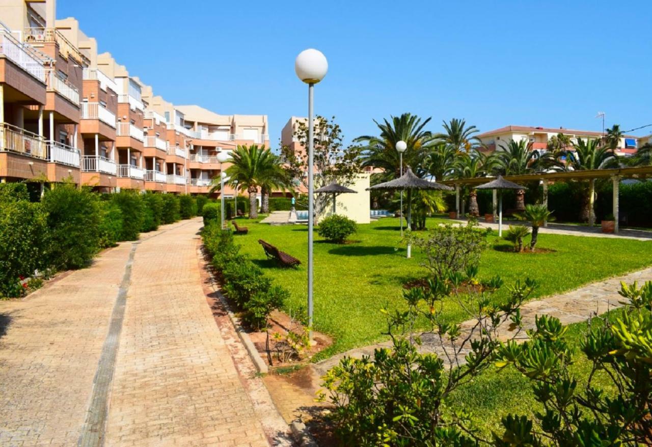 Apartamento Bajo Terraza Acceso Piscina Y 1ª Linea Playa Las Marinas Denia Exteriör bild