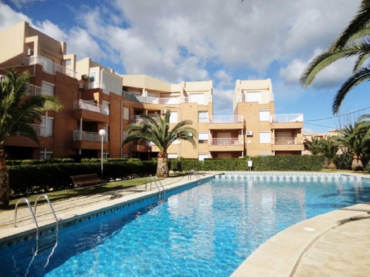 Apartamento Bajo Terraza Acceso Piscina Y 1ª Linea Playa Las Marinas Denia Exteriör bild