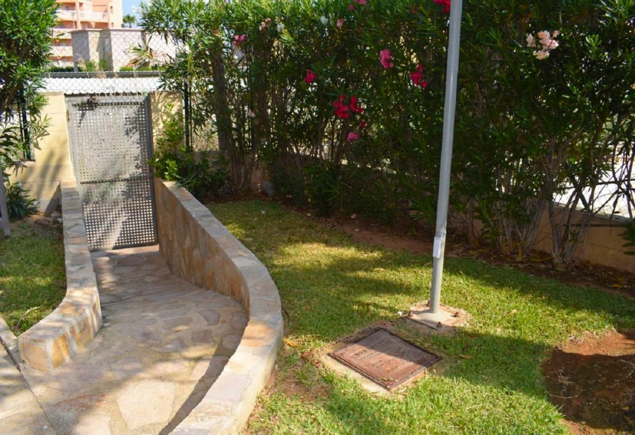 Apartamento Bajo Terraza Acceso Piscina Y 1ª Linea Playa Las Marinas Denia Exteriör bild