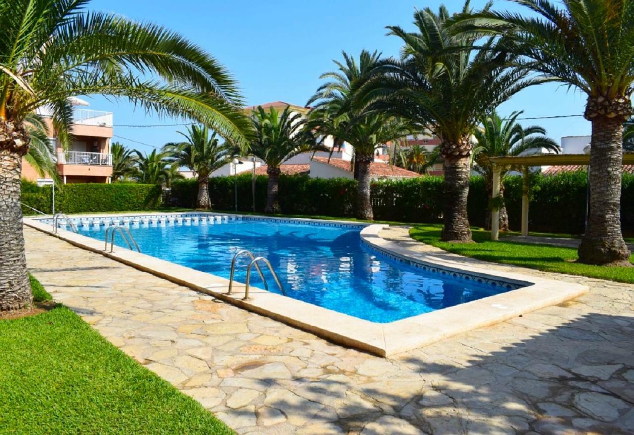 Apartamento Bajo Terraza Acceso Piscina Y 1ª Linea Playa Las Marinas Denia Exteriör bild