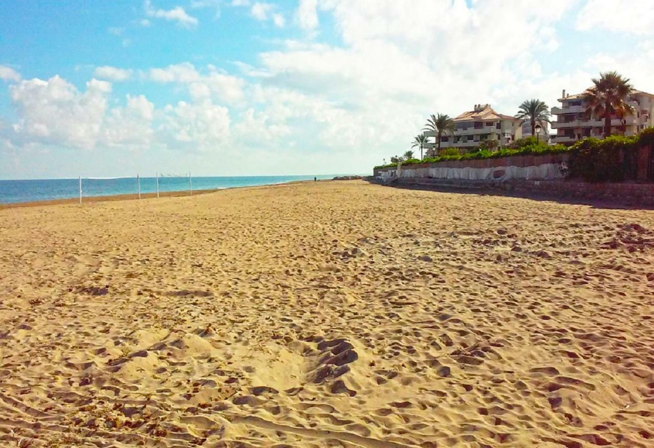 Apartamento Bajo Terraza Acceso Piscina Y 1ª Linea Playa Las Marinas Denia Exteriör bild